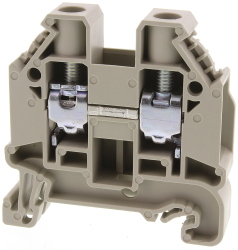 Morsettiera passante Wieland 58.510.0055.0 WT 10, Grigio, livello 1 20AWG, 6 AWG Vite ATEX  