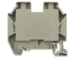 Morsettiera passante Wieland 58.516.0055.0 WT 16, Grigio, livello 1 14AWG, 4 AWG Vite ATEX