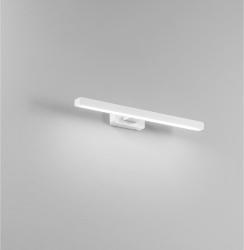 Lampada Per Specchio Bagno Bianca 40cm Led 10w IP54 Lancer Intec