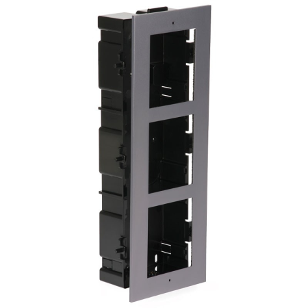 Custodia per pulsantiera ad incasso Hikvision DS-KD-ACF3 3 Moduli 305700481  