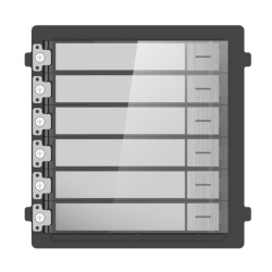 Posto esterno modulare 6 Pulsanti Hikvision DS-KD-KK 305301077  