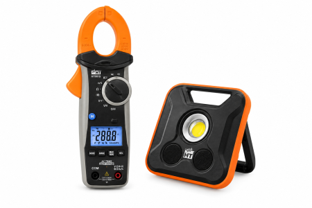 KIT COMPOSTO DA PINZA AMPEROMETRICA HT9015 + LUCA DA CANTIERE HTSOUNDLED