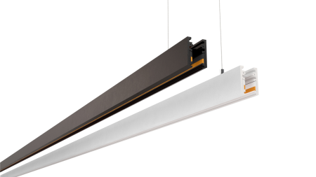 BINARIO MAGNETICO MICRO BASSO 1MT BIANCO 24V LEDCO MO140/1BI